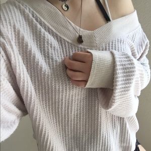 One Size Soft Baby Pink Sweater